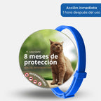 Collar SafePet – Antipulgas y garrapatas [8 meses de protección]