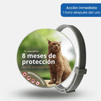 Collar SafePet – Antipulgas y garrapatas [8 meses de protección]