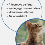 Collier SafePet – Anti-puces et tiques [8 Mois de Protection].