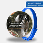 Collar SafePet – Antipulgas y garrapatas [8 meses de protección]