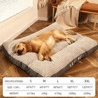 Cama de peluche confort