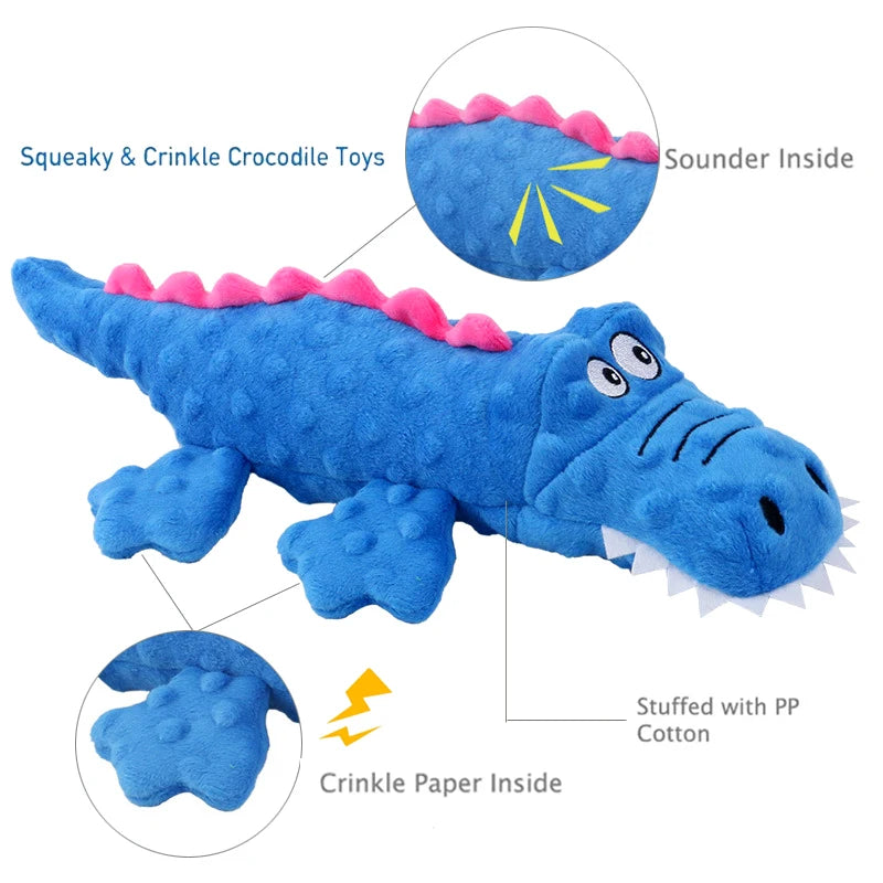 Juguete Cocodrilo Indestructible