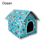 Maison Imperméable Pliable pour Chat